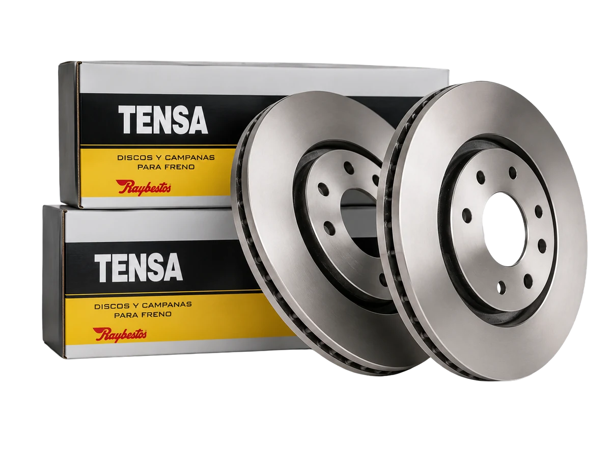 Discos y campanas de freno Raybestos / Tensa